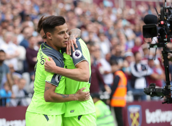 West Ham United v Liverpool - Premier League - London Stadium