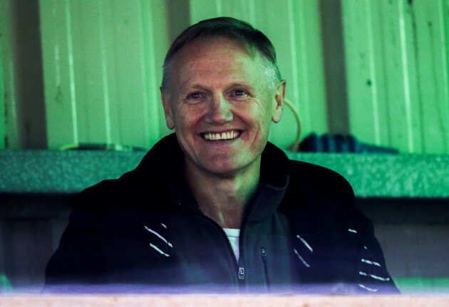 Joe Schmidt attends the game