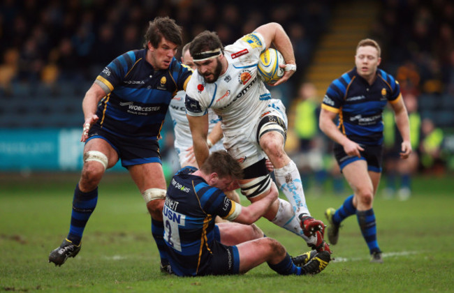 Worcester Warriors v Exeter Chiefs - Aviva Premiership - Sixways Stadium