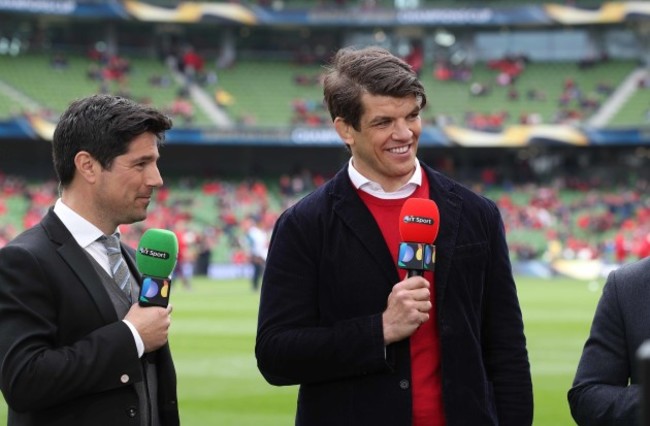 BT Sport Craig Doyle and Donncha O'Callaghan TV