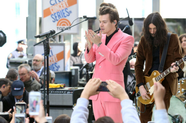 Harry Styles Performs On Today Show - New York