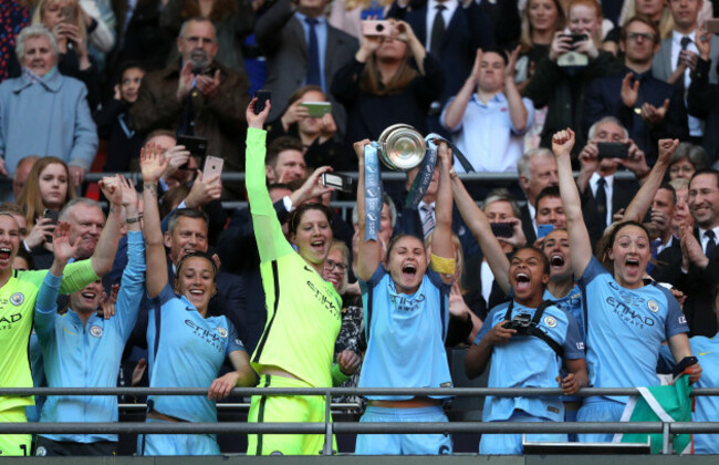 Birmingham City v Manchester City - SSE Women's FA Cup - Final - Wembley Stadium