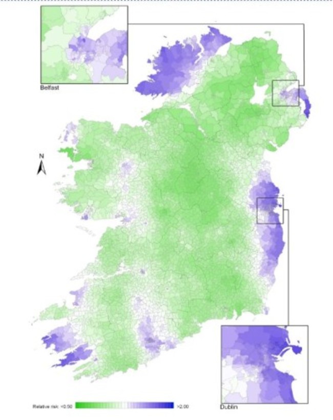 bladder cancer map