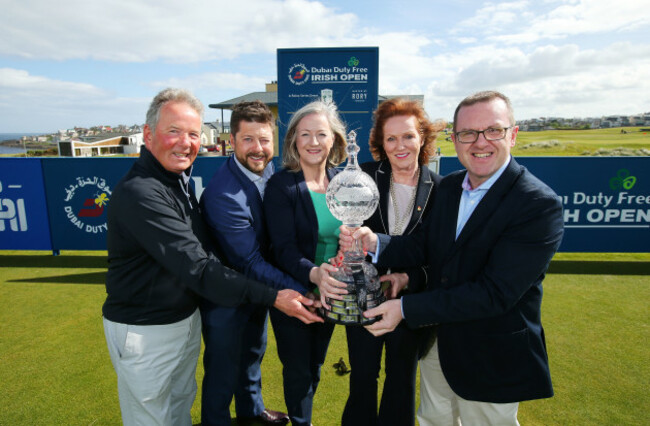 Michael Moss, Simon Alliss, Aine Kearney, Sinead El Sibai and Barry Funston