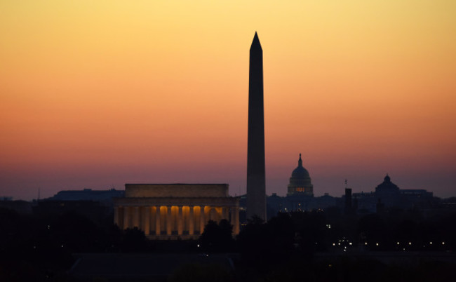 U.S.-WASHINGTON D.C.-SUNRISE