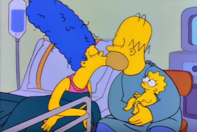 the simpsons lisa first word