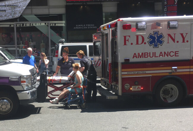 Times Square Crash