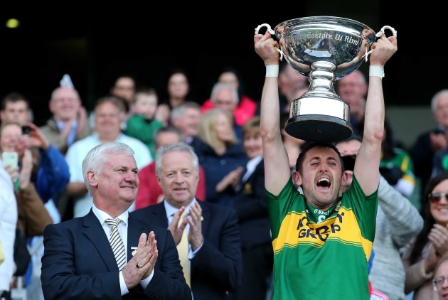 John Griffin lifts The Christy Ring Cup