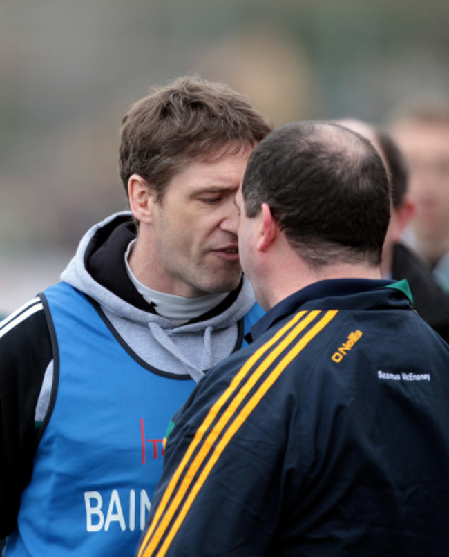 Kieran McGeeney and Seamus McEnaney