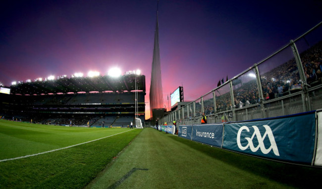 A general view of Croke Park