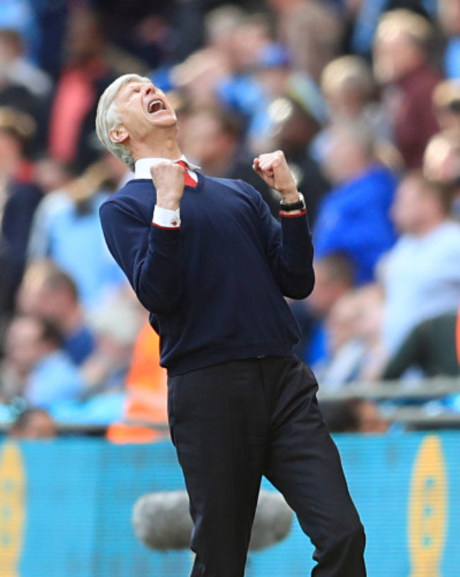 Arsenal v Manchester City - Emirates FA Cup - Semi Final - Wembley Stadium