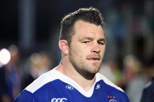 Cian Healy dejected after the game