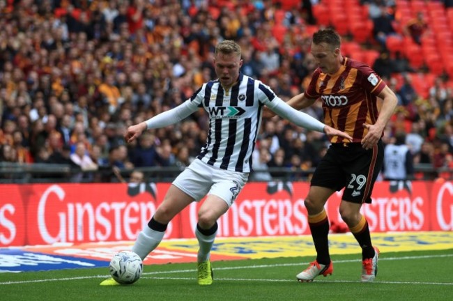 Bradford City v Millwall - Sky Bet League One - Play Off - Final - Wembley Stadium