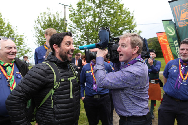 NO FEE TAOISEACH OPENS LARCH HILL JB13