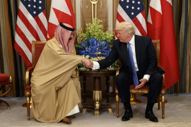 Trump US Saudi Arabia