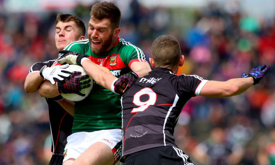 Patrick O'Connor and Adrian McIntyre with Seamus O'Shea