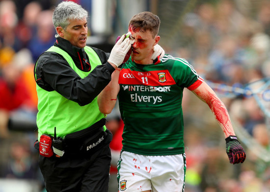 Diarmuid O'Connor injured