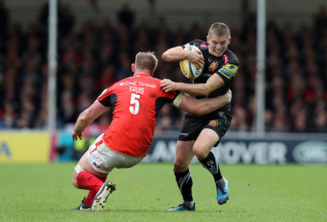 Exeter Chiefs v Saracens - Aviva Premiership - Semi Final - Sandy Park