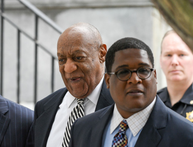 Bill Cosby Leaving Court After Spanish Fly Hearing