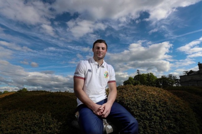 Robbie Henshaw during the press conference