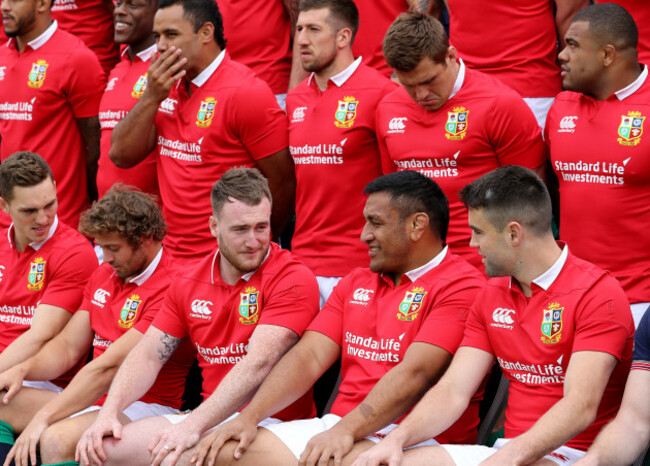 Stuart Hogg, Mako Vunipola and Conor Murray