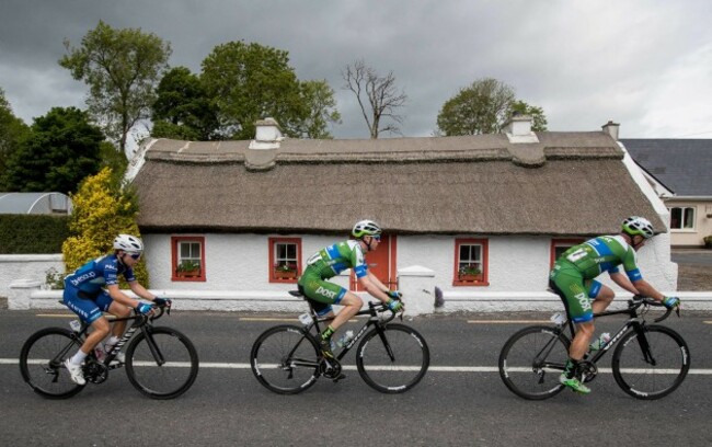 Matthew Teggart on the road to Ballysadare
