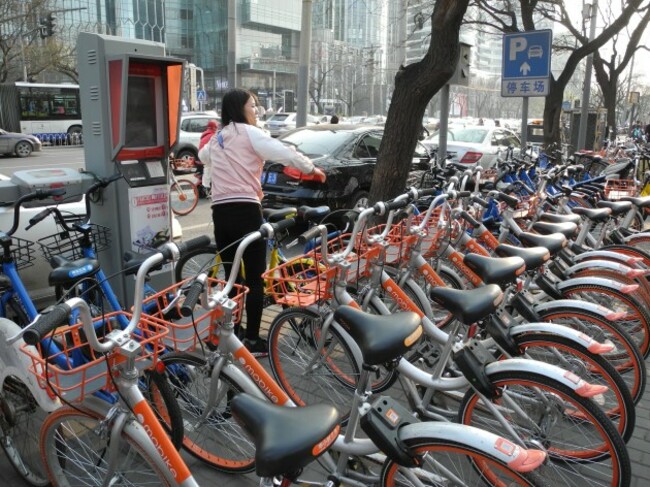 Rental bike hype in China