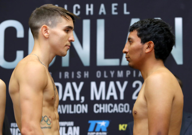 Michael Conlan and Alfredo Chanez