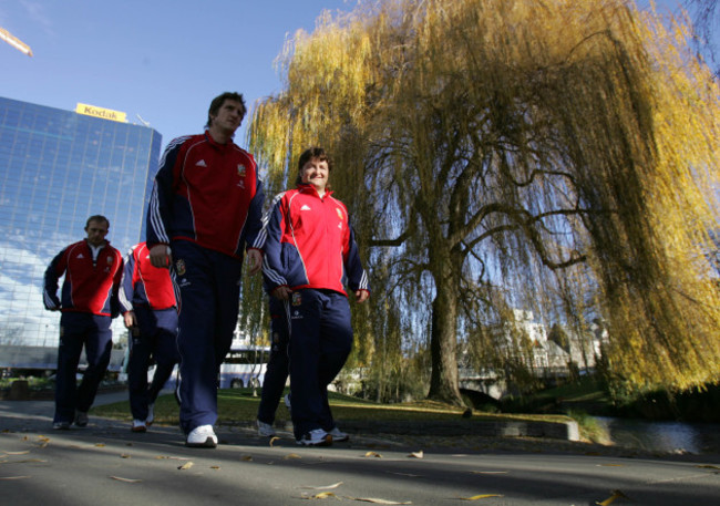 Will Greenwood and Shane Byrne