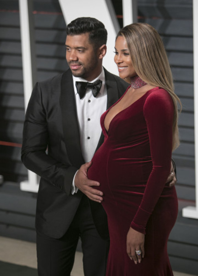 Ciara gives birth to a baby girl.