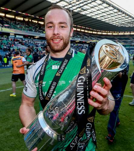 Shane O’Leary celebrates