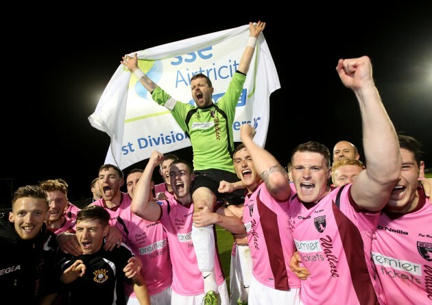 Graham Doyle celebrates