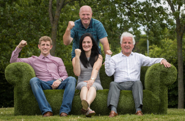 Michael Carruth with Eric Donovan, Kelly Harrington and Mick Dowling