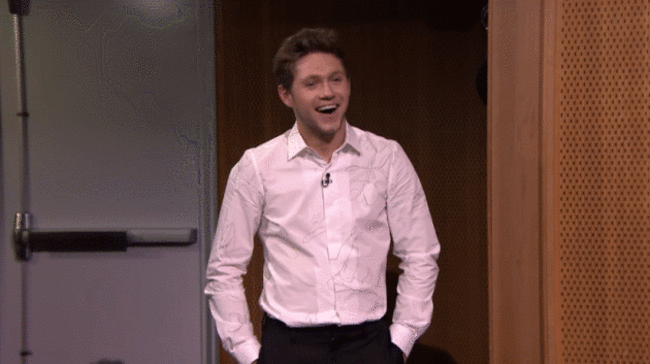 niall horan laughing