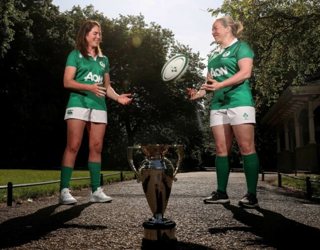 Nora Stapleton and Niamh Briggs