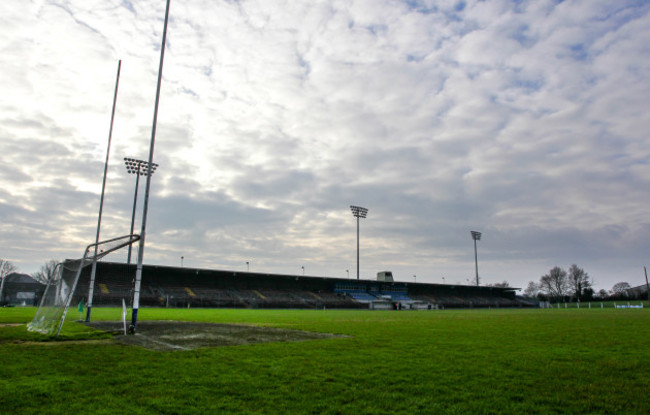 A general view of the Fraher Field before the game