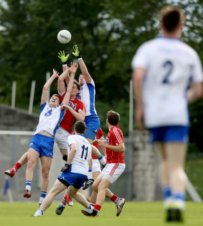 Darach O'Cathasaigh and Shane Walsh with Ronan O'Toole