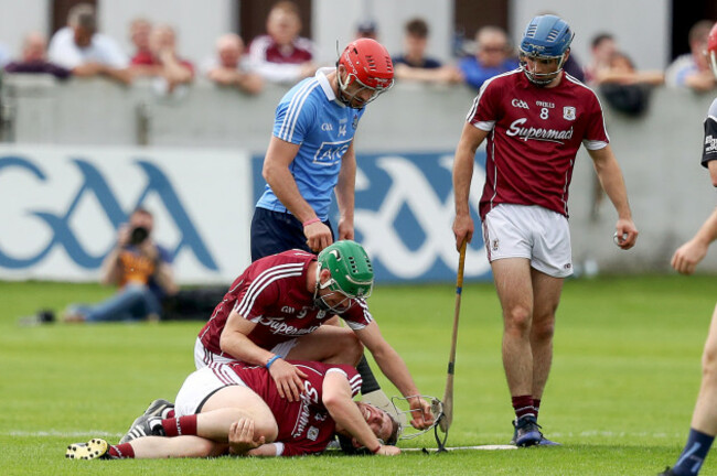 David Burke consoles Paul Killeen