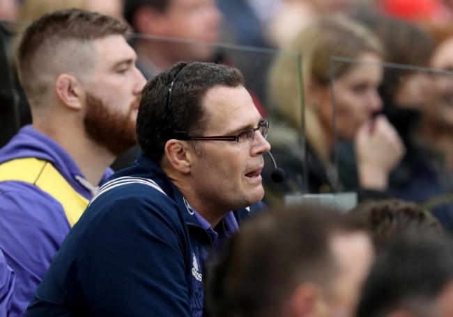 Munster’s head coach Rassie Erasmus