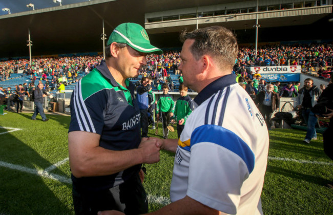 Davy Fitzgerald with TJ Ryan