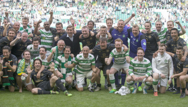 Henrik's Heroes v Lubo's Legends - Charity Match - Celtic Park