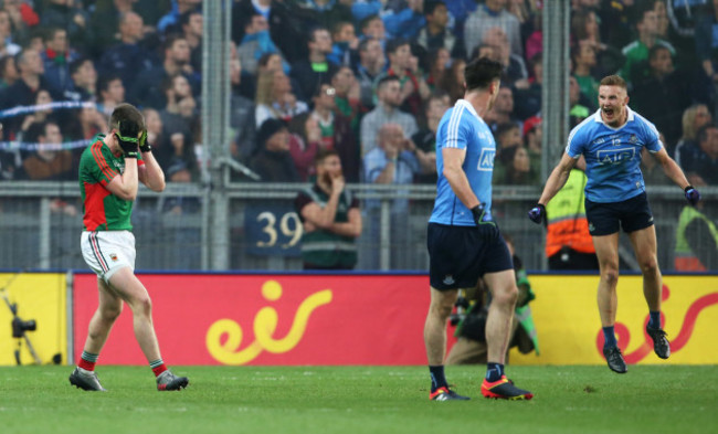 Cillian O&rsquo;Connor reacts