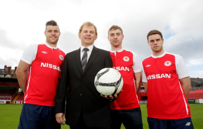 James Chambers, Liam Buckley, Vinny Flaherty and John Russell