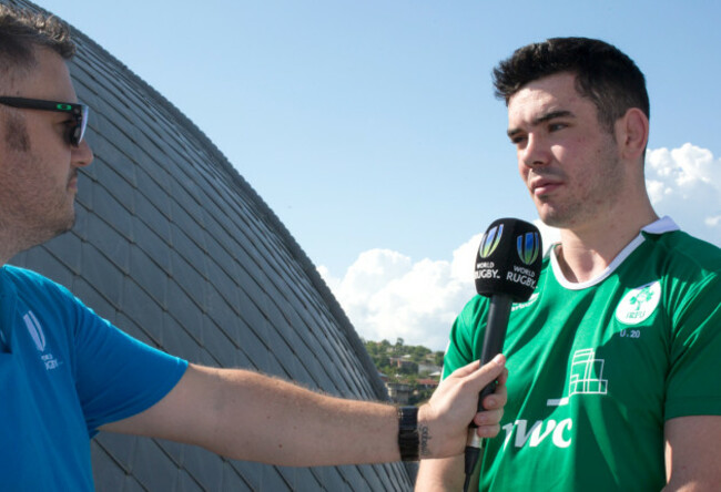 Paul Boyle is interviewed