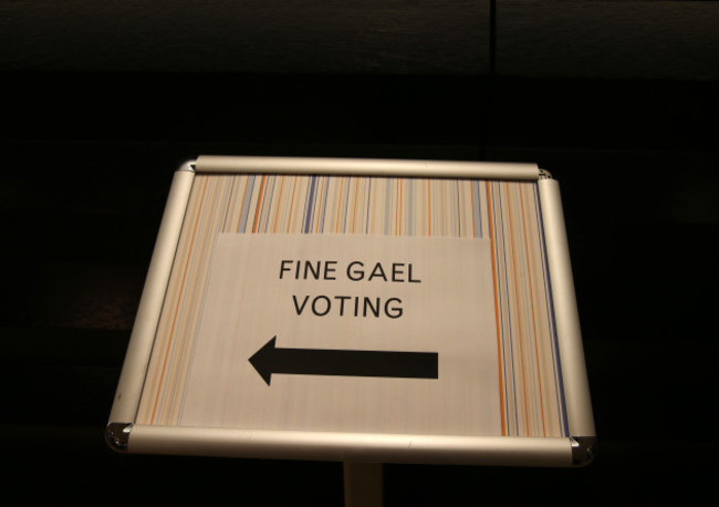 Voting - Fine Gael Leader.