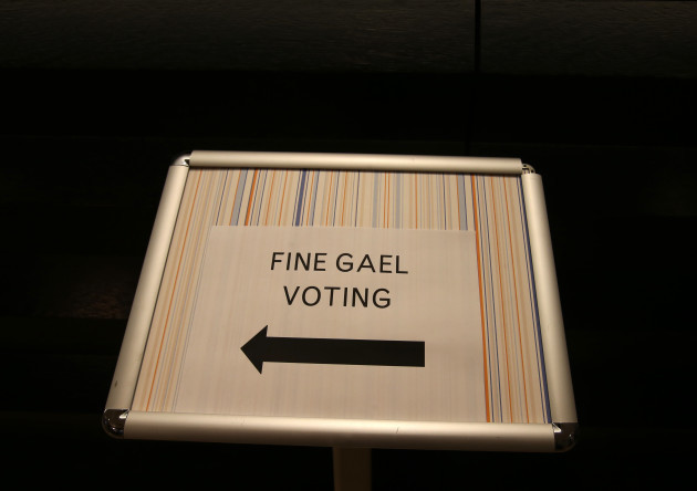 Voting - Fine Gael Leader.