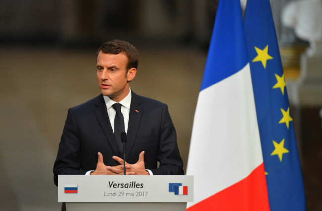 Press Conference in the Battles s Gallery - Versailles