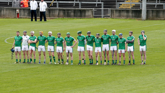 The Limerick team stand