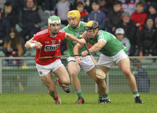 Shane Kingston is tackled by James Ryan