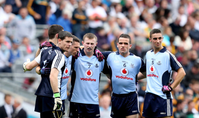 Stephen Cluxton, Rory O'Carroll, Darren Daly, Jack McCaffrey, Ger Brennan and James McCarthy